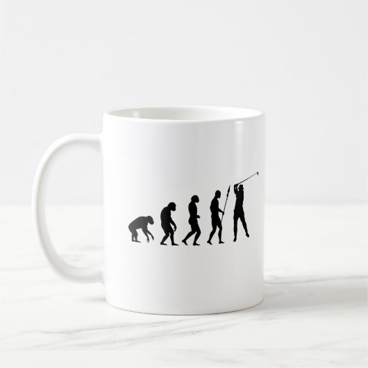 Mug évolution du swing de golf (Gauche)