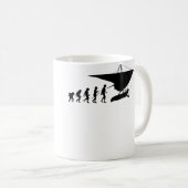 Mug Évolution du vol libre (Devant droit)