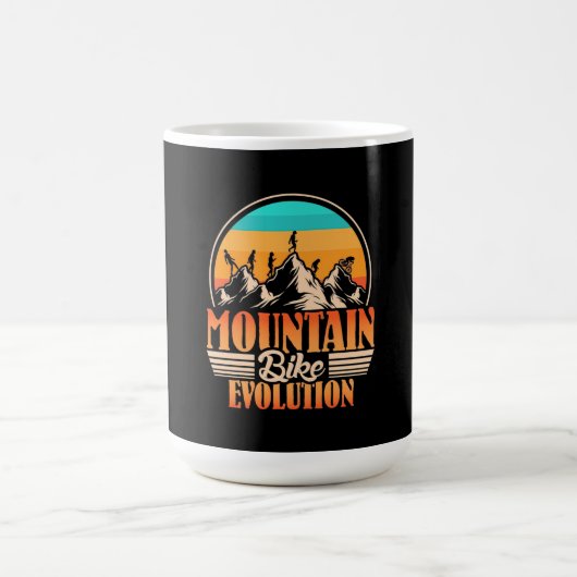Mug Évolution du VTT (Centre)