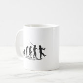 Mug Évolution du zombi (Devant gauche)
