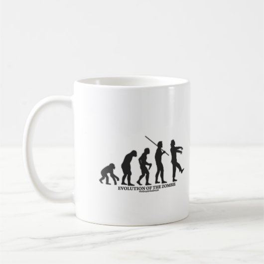 Mug Évolution du zombi (Gauche)