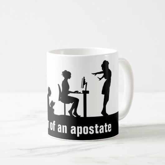 Mug "Évolution d'un apostoat" (Devant droit)
