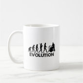 Mug Évolution d'un batteur (Gauche)