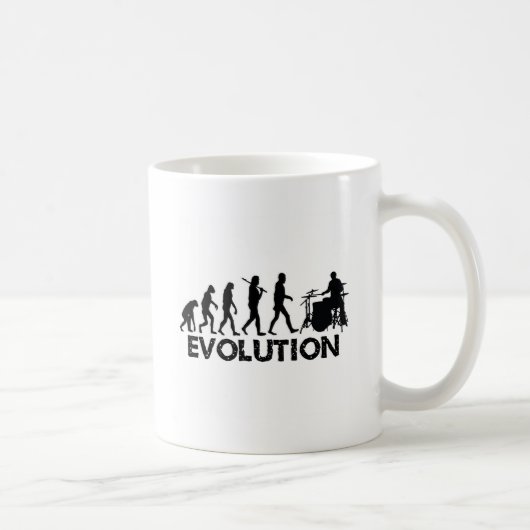 Mug Évolution d'un batteur (Droite)