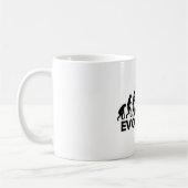 Mug Évolution d'un batteur (Gauche)