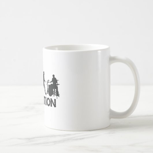 Mug Évolution d'un batteur (Droite)