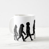 Mug Évolution inclinée (Devant gauche)