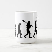 Mug Évolution Ironie Silhouette (Centre)