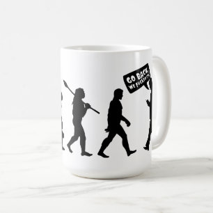 Mug Évolution Ironie Silhouette