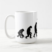 Mug Évolution Ironie Silhouette (Gauche)
