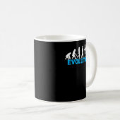 Mug Evolution Jet Ski Funny Water Sport Boating Gift (Devant droit)