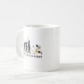 Mug Evolution Judo (Devant gauche)