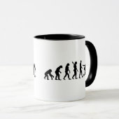 Mug Évolution Longboard (Devant droit)