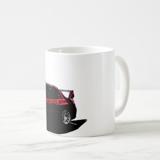 Mug Évolution Mitsubishi (Devant droit)