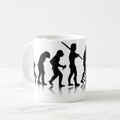 Mug Évolution nerd (Devant gauche)