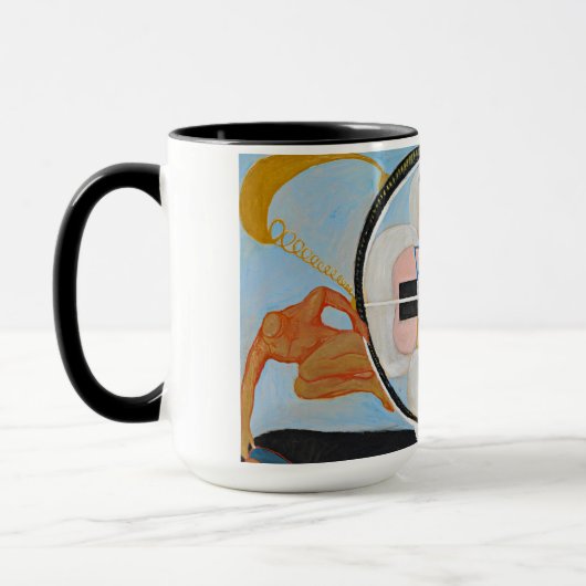 Mug Evolution No.13 par Hilma af Klint (Gauche)