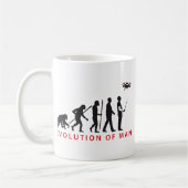 Mug evolution of man controlling drone (Gauche)