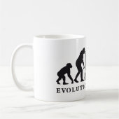 Mug evolution of womale female doctor (Gauche)