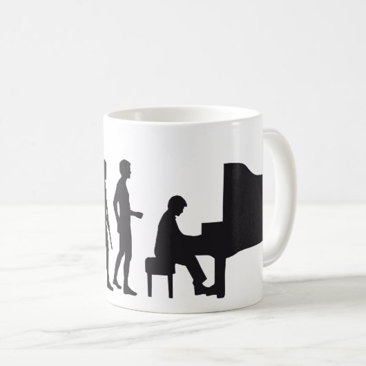 Mug evolution piano (Devant droit)