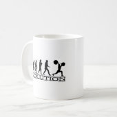 Mug Évolution - poussoir de poids (Devant gauche)