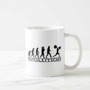 Mug Évolution - poussoir de poids