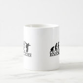 Mug Évolution - snowboarding (Centre)