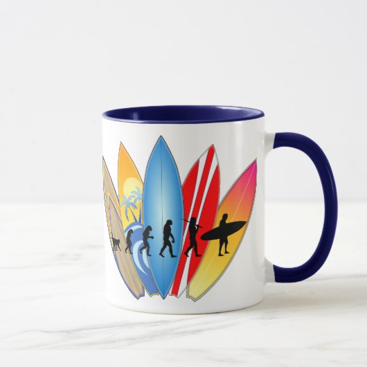 Mug Évolution surfante (Droite)
