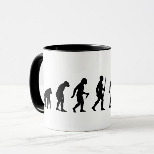 Mug Évolution vers le propriétaire de Greyhound (Devant gauche)