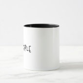 Mug Ew, Personnes Drôle Humour Introvert Noir & Blanc (Centre)