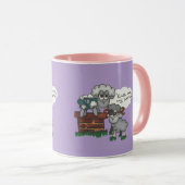Mug Ewe est mon monde (Devant droit)