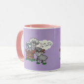 Mug Ewe est mon monde (Devant gauche)