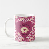 Mug Ewe Sera Ma Saint-Valentin ? Arrière - plan cardia (Gauche)