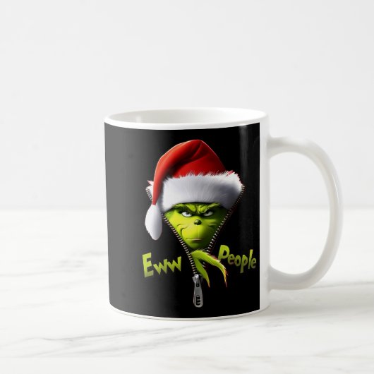 Mug Eww, People Santa Hat Funny Christmas Mens Womens  (Droite)