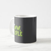 Mug Eww People Santa Hat Green Funny Christmas Men Wom (Devant gauche)