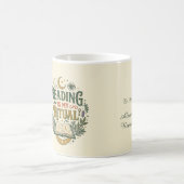 Mug Ex Libris La Lecture Est Mon Rituel Céleste Biblio (Centre)