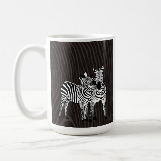 Mug Ex-libris Zebra Play (Gauche)
