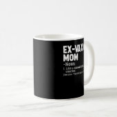 Mug Ex-Vaxxer Maman Définition Anti - Sensibilisation  (Devant droit)