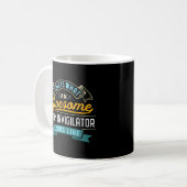 Mug Exam Invigilator Profession d'emploi fantastique (Devant gauche)