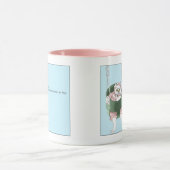Mug Examen de performance des parents de chats humour (Centre)