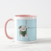 Mug Examen de performance des parents de chats humour (Gauche)