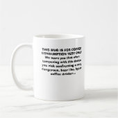 MUG EXAMINEZ COMBIEN DE CAFÉ UN A CONSOMMÉ (Gauche)