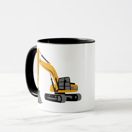 Mug Excavateur (Devant gauche)