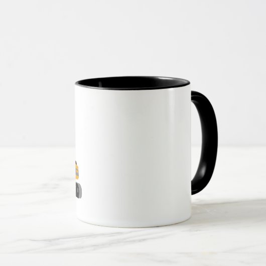 Mug Excavateur (Devant droit)