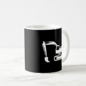 Mug Excavateur (Devant droit)