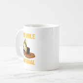 Mug Excavateur Ex Votre Trou Est Mon Objectif Excavate (Devant gauche)
