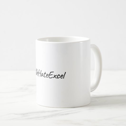 Mug Excel (Devant droit)