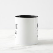 Mug Excel prêté à My Job Funny Comptable Analyste de d (Centre)