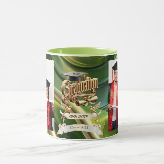 Mug "Excellence Émeraude : Or & Vert Édition 2026" (Centre)