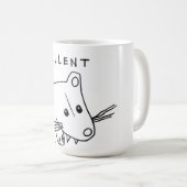 Mug excellent (Devant droit)