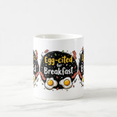 Mug Excitant pour le petit déjeuner Design de jeu de m (Centre)